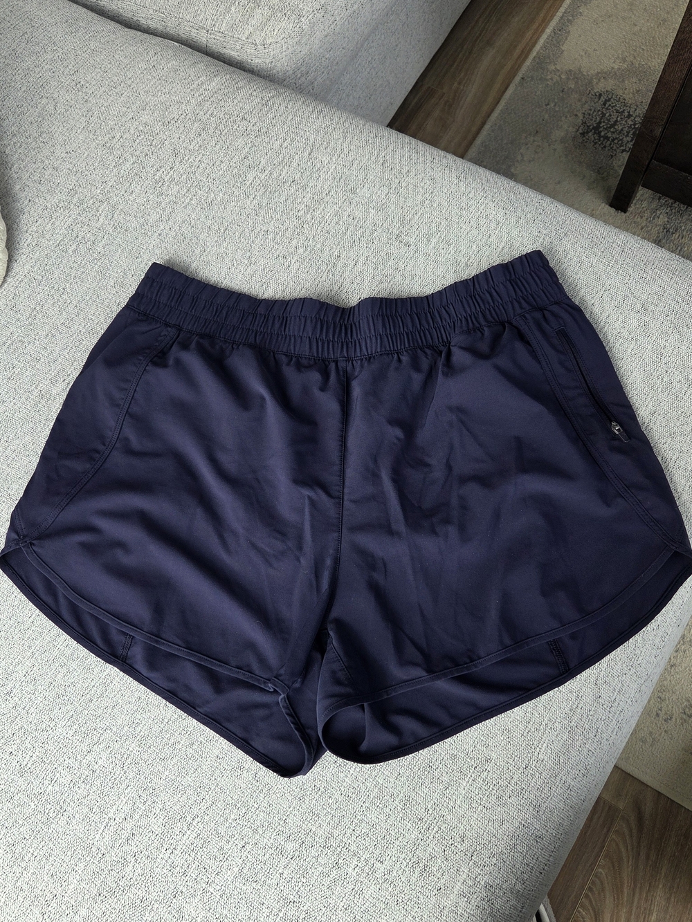 CRZ YOGA Navy Athletic Running Shorts